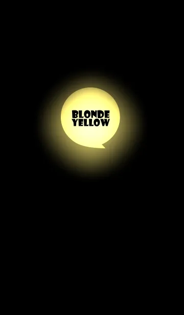 [LINE着せ替え] Blonde Yellow in black v.3 (jp)の画像1