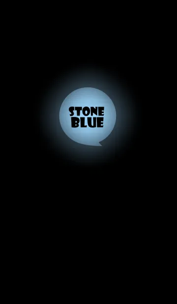 [LINE着せ替え] Stone Blue in black v.3 (jp)の画像1
