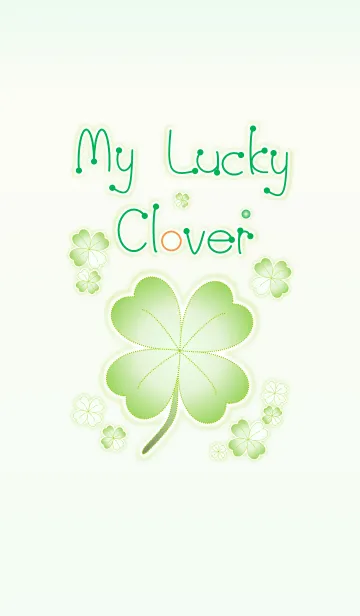 [LINE着せ替え] My Lucky Clover 3！ (Green V.1)の画像1