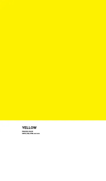 [LINE着せ替え] Color！ Color！ Color！ Yellow ver.の画像1