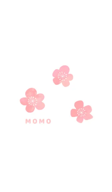 [LINE着せ替え] momo桃の画像1