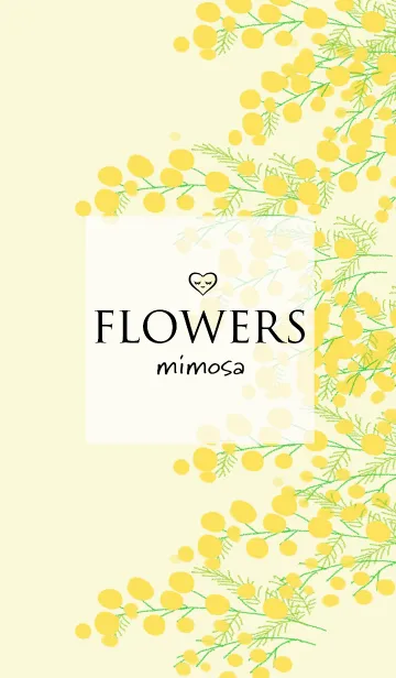 [LINE着せ替え] Flowers・ミモザ2の画像1