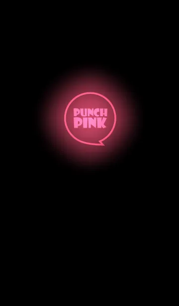 [LINE着せ替え] Punch Pink Neon Theme v.3 (jp)の画像1