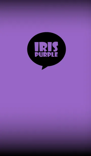 [LINE着せ替え] Iris Purple and Black Ver.4 (jp)の画像1