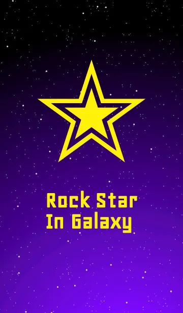 [LINE着せ替え] ロックスター イン ギャラクシー 10の画像1