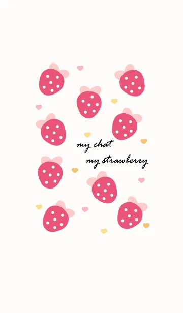 [LINE着せ替え] Sweet strawberry 14 ^^の画像1
