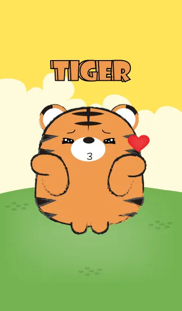[LINE着せ替え] Love You Tiger (jp)の画像1