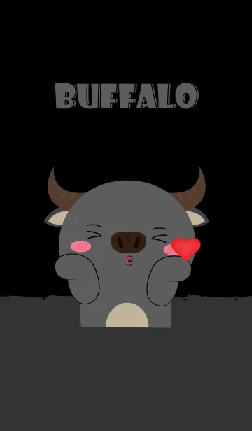 [LINE着せ替え] Love Love Cute Buffalo theme (jp)の画像1