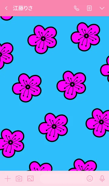 [LINE着せ替え] サクラビットの画像3