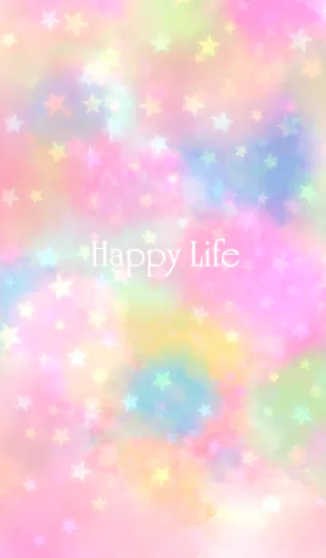 [LINE着せ替え] Happy life / starの画像1