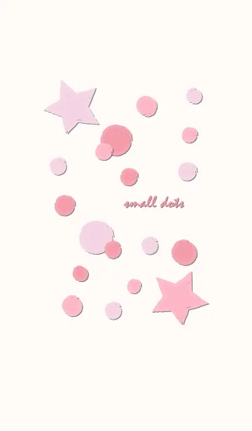 [LINE着せ替え] Small colorful dots 15の画像1