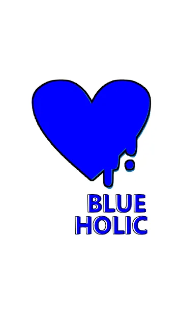 [LINE着せ替え] HOLIC HEART(BLUE)の画像1