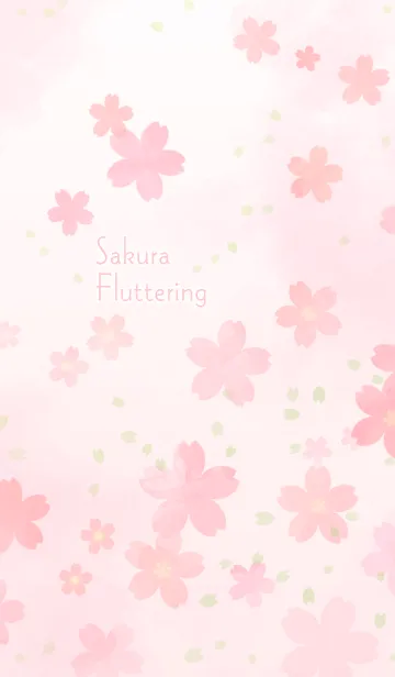 [LINE着せ替え] 舞う桜の画像1