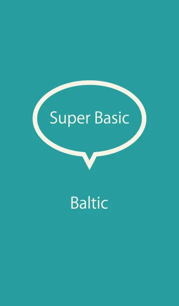 [LINE着せ替え] Super Basic Balticの画像1