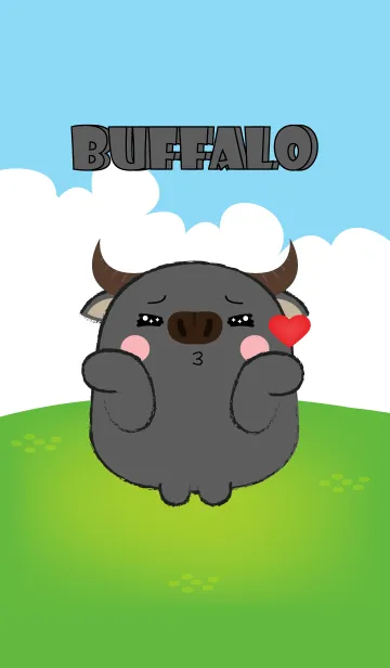 [LINE着せ替え] Love You Buffalo (jp)の画像1