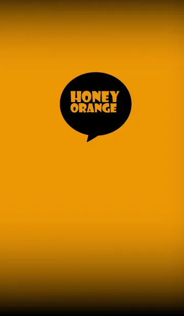 [LINE着せ替え] Honey Orange and Black Ver.4 (jp)の画像1