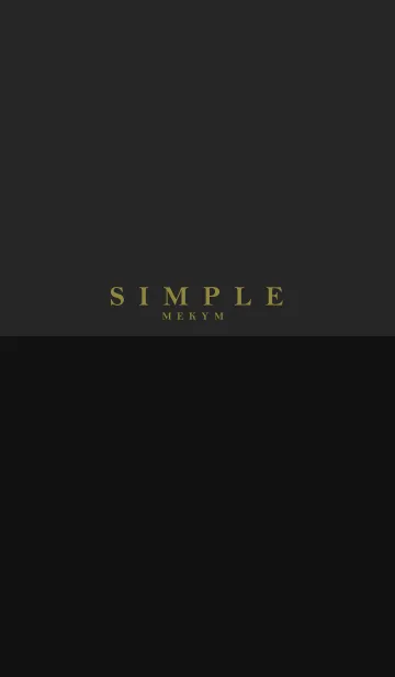 [LINE着せ替え] SIMPLE ICON 34 -MATTE BLACK-の画像1