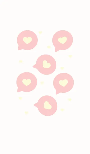 [LINE着せ替え] lovely mini heart 42の画像1