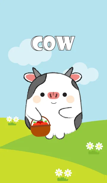 [LINE着せ替え] Pretty Fat Cow Theme (jp)の画像1