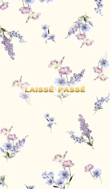 [LINE着せ替え] LAISSE PASSE-Elegant Bloom-の画像1