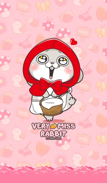 [LINE着せ替え] very miss rabbit-Red Riding Hood(JP)の画像1