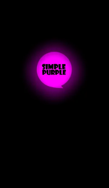 [LINE着せ替え] Purple in black v.3 (jp)の画像1