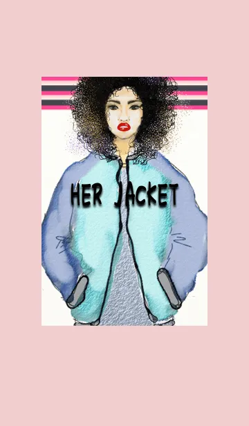 [LINE着せ替え] 彼女のジャケットの画像1