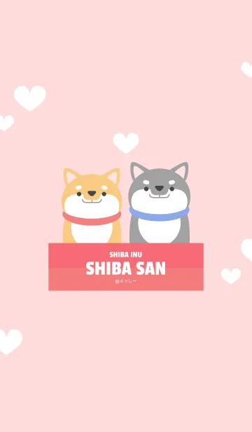 [LINE着せ替え] SHIBAINU SHIBASAN 仲良し柴犬のテーマの画像1