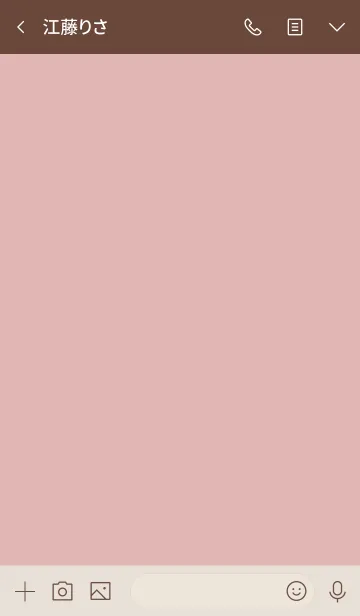 [LINE着せ替え] ハート・くすみピンクの画像3
