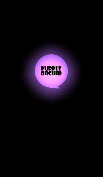 [LINE着せ替え] Orchid Purple in black v.3 (jp)の画像1