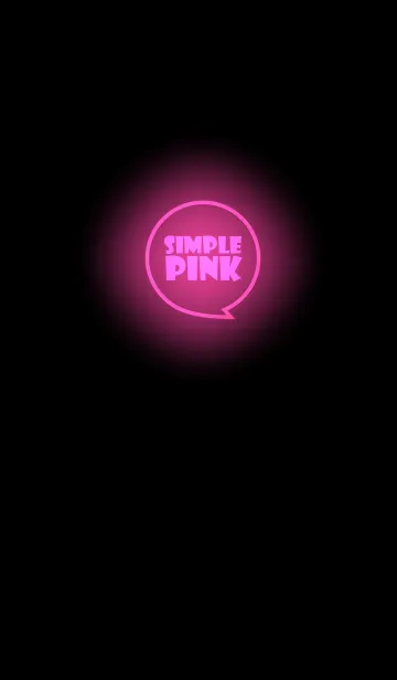 [LINE着せ替え] Pink Neon Theme v.3 (jp)の画像1