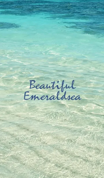 [LINE着せ替え] Beautiful Emeraldsea 25の画像1