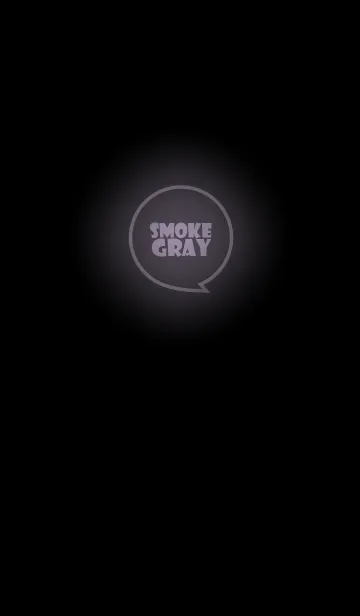 [LINE着せ替え] Smoke Gray Neon Theme v.3 (jp)の画像1