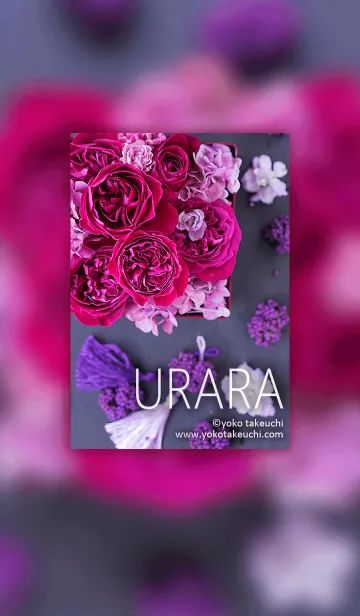 [LINE着せ替え] URARA ～和風の薔薇～の画像1