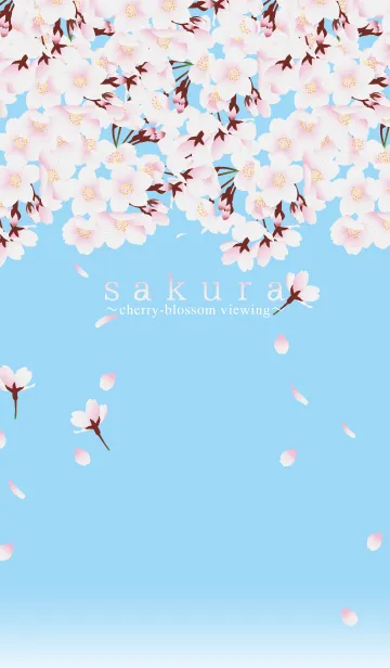 [LINE着せ替え] sakura（花見）の画像1