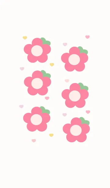 [LINE着せ替え] Lovely mini flower 30 :)の画像1