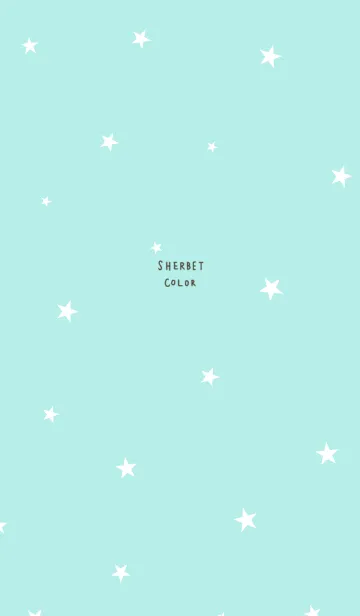 [LINE着せ替え] シャーベットカラーと星。の画像1