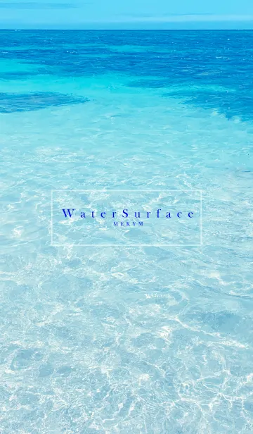 [LINE着せ替え] Water Surface 2 -HAWAII-の画像1