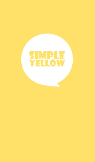 [LINE着せ替え] Yellow Theme Ver.2 (jp)の画像1