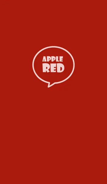 [LINE着せ替え] Love Apple Red Ver.4 (jp)の画像1