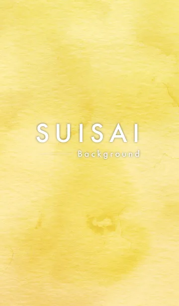 [LINE着せ替え] SUISAI[03] : Yellowの画像1