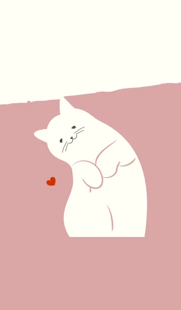 [LINE着せ替え] 猫はアナタを愛している？の画像1