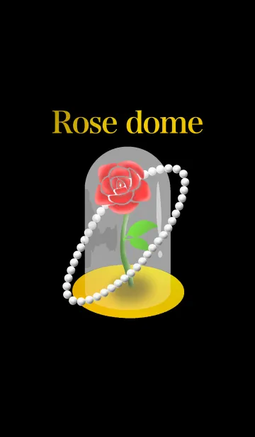 [LINE着せ替え] Rose dome ローズドーム 薔薇 真珠の画像1