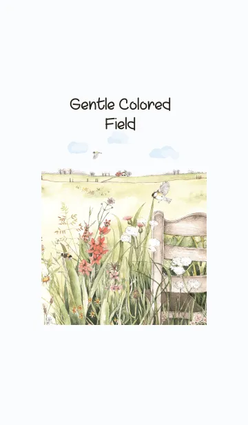 [LINE着せ替え] gentle colored fieldの画像1