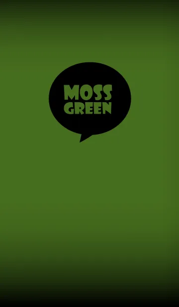 [LINE着せ替え] Moss Green and Black Ver.4 (jp)の画像1