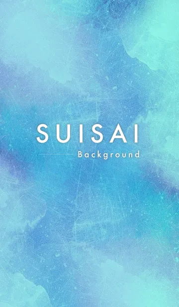 [LINE着せ替え] SUISAI[06] : Light Blueの画像1