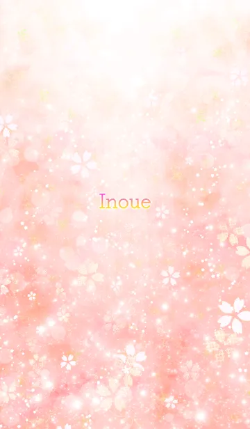 [LINE着せ替え] いのうえ用さくらさく着せ替えの画像1