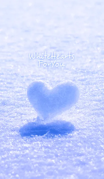 [LINE着せ替え] WhiteHearts ForYouの画像1