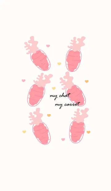 [LINE着せ替え] Yunmy carrot 29の画像1