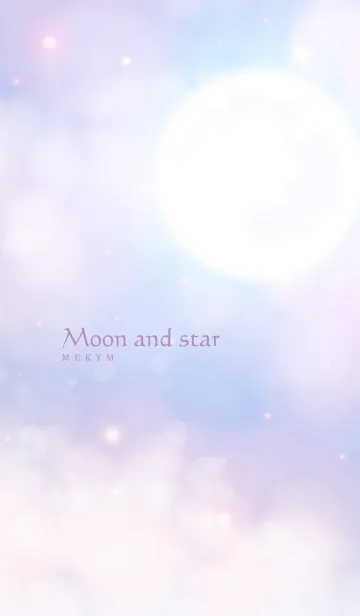 [LINE着せ替え] Moon and star -MEKYM- 15の画像1